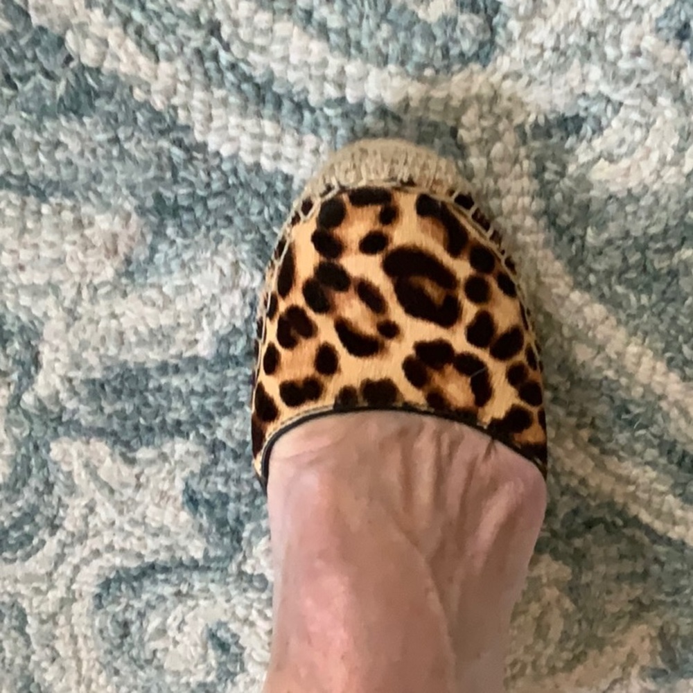 Kenneth Cole leopard espadrille wedge. “Olivia” - Picture 3 of 8